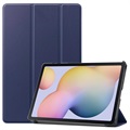 Tri-Fold Series Samsung Galaxy Tab S7/S8 Folio Taske - Mørkeblå