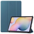 Tri-Fold Series Samsung Galaxy Tab S7 Folio Taske - Mørkegrøn