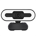 1080p Full HD Webcam med Mikrofon og LED-udfyldningslys A55