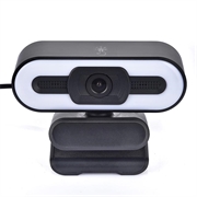 1080p Full HD Webcam med Mikrofon og LED-udfyldningslys A55