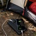 10W sammenklappelig solcelleoplader til camping og udendørs brug
