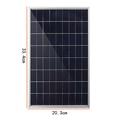 10W solcellepanel-batteriopladersæt med 10A laderegulator til portåbnere