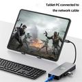 11-i-1 multiport USB-C-hub-dockingstation med HDMI/DP/VGA/USB-C/USB-A/SD/TF