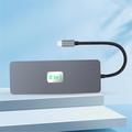 11-i-1 multiport USB-C-hub-dockingstation med HDMI/DP/VGA/USB-C/USB-A/SD/TF