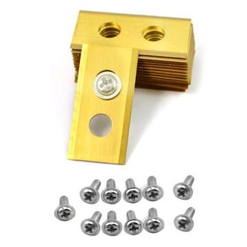 12-Pak Knive til Worx Landroid L/M/Vision/S Robotplæneklipper  - Guld