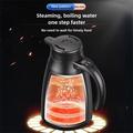12V/24V elektrisk vandkoger til bilen med intelligent temperaturregulering - 1200ml - sort