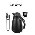12V/24V elektrisk vandkoger til bilen med intelligent temperaturregulering - 1200ml - sort