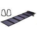 15W foldbar USB-soloplader/powerbank med 5 paneler