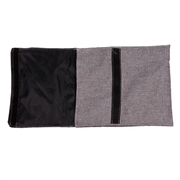 18" dæmpbar LED-ringlampe til skrivebord med tripod og telefonholder - sort