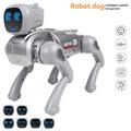 2.4G smart interaktiv robothund med app/stemmestyring - grå