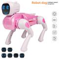 2.4G smart interaktiv robothund med app/stemmestyring