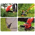 2 stk. Græstrimmer Trådspoledæksel RS0011 Til Black & Decker