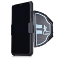 2-i-1 Aftagelig iPhone 12 Pro Max Sportsarmbånd - Sort
