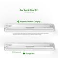 2-i-1 bærbar trådløs oplader til Apple Pencil (2. generation)/(1. generation) Trådløs/kablet opladningsboks Indbygget batteri