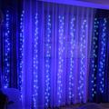 200-LED lyskæder - 3m x 2m - varm hvid