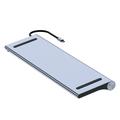 2003U2 12-i-1 USB-C-dockingstation med bærbarstativ - HDMI/VGA/USB-A/USB-C/SD/TF