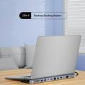 2003U2 12-i-1 USB-C-dockingstation med bærbarstativ - HDMI/VGA/USB-A/USB-C/SD/TF