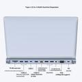 2003U2 12-i-1 USB-C-dockingstation med bærbarstativ - HDMI/VGA/USB-A/USB-C/SD/TF