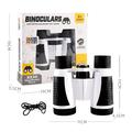 2208 HD-kikkert til børn til udendørs udforskning - sort / hvid