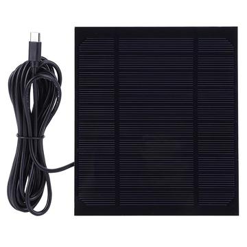 3.5W/5V USB-C-soloplader med 3m kabel til elektroniske enheder