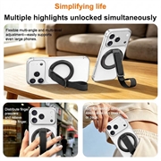 3-i-1 magnetisk telefonholder med ring