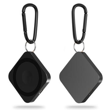 3 i 1 trådløs magnetisk oplader 15w hurtigoplader til Apple-enheder - sort