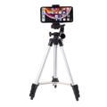 3110 Tripod til iPhone / Smartphone - m/udtræk og justerbar - Aluminium - 57-83mm