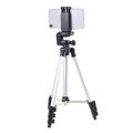 3110 Tripod til iPhone / Smartphone - m/udtræk og justerbar - Aluminium - 57-83mm