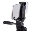 3110 Tripod til iPhone / Smartphone - m/udtræk og justerbar - Aluminium - 57-83mm