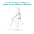 316-B digitalt WiFi-mikroskop med LED-belysning - 50X-1000X - hvid
