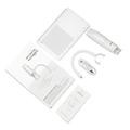 316-B digitalt WiFi-mikroskop med LED-belysning - 50X-1000X - hvid