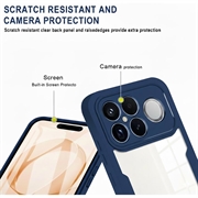 Xiaomi Redmi K90 Pro Max 360 Beskyttelse Cover - Blå / Klar