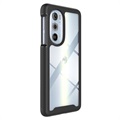 360 Beskyttelse Motorola Edge 30 Pro Cover - Sort / Klar