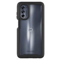 360 Beskyttelse Motorola Moto G62 5G Cover - Sort / Klar