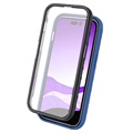 360 Beskyttelse iPhone 14 Pro Max Cover - Blå / Klar