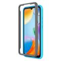 360 Beskyttelse Xiaomi Redmi 10C Cover - Babyblå / Gennemsigtig