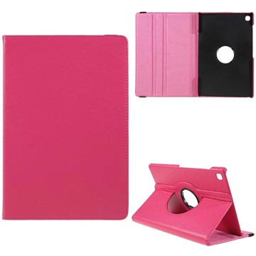 Samsung Galaxy Tab S6 Lite 2020/2022/2024 360 Roterende Folio Cover - Hot Pink