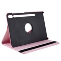 Samsung Galaxy Tab S6 Roterende Folio Cover - Pink