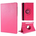 Samsung Galaxy Tab S8 360 Roterende Folio Cover - Hot Pink