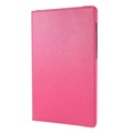 Samsung Galaxy Tab S8 360 Roterende Folio Cover - Hot Pink