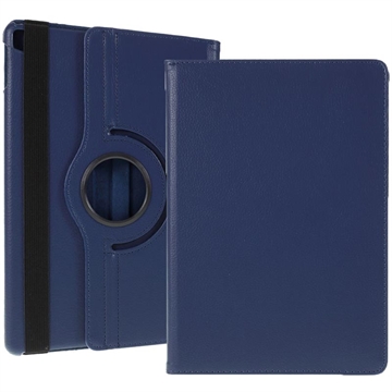 iPad 10.2 2019/2020/2021 360 Roterende Folio Cover - Mørkeblå