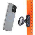 360° drejelig MagSafe-telefonholder til fitnesscentret og hjemmet - sort