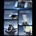 360° Roterende Mobilholder til Bil med automatisk låsning - sort