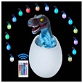 3D Dinosauræg Lampe / Nattelys - 500mAh