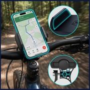 3MK BikeGrip universal-telefonholder til cykel - 4.7-7" - sort