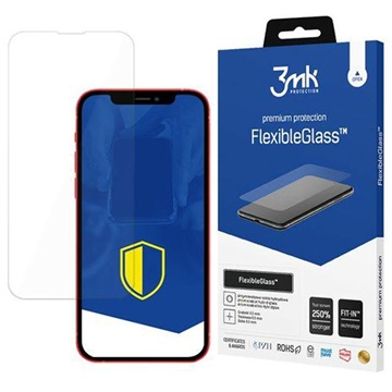 3MK FlexibleGlass iPhone 13/13 Pro Hybrid Skærmbeskytter - 7H - Klar