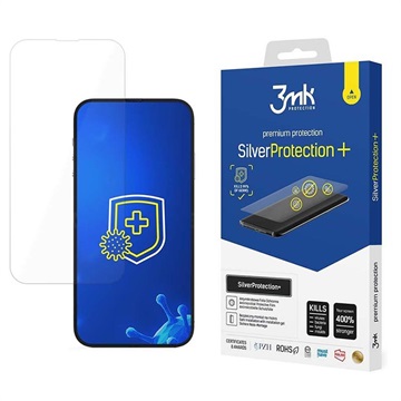 3MK SilverProtection+ iPhone 14 Plus/14 Pro Max Antimikrobiel Skærmbeskytter