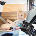 4.3" HD 1080P babyalarm til bilen med 360 graders rotation til sikkerhed på bagsædet