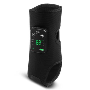 Fodmassager med 4 motorer, varme og vibrationer - 6 massagemetoder, 5 varmeniveauer - 4000mAh - sort