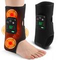 Fodmassager med 4 motorer, varme og vibrationer - 6 massagemetoder, 5 varmeniveauer - 4000mAh - sort